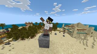 Screenshot of the Minecraft Bedrock Marketplace product Don't Touch The Sand created by Chillcraft.
