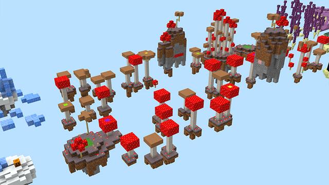 Screenshot of the Minecraft Bedrock Marketplace product Duo Parkour created by Chillcraft.