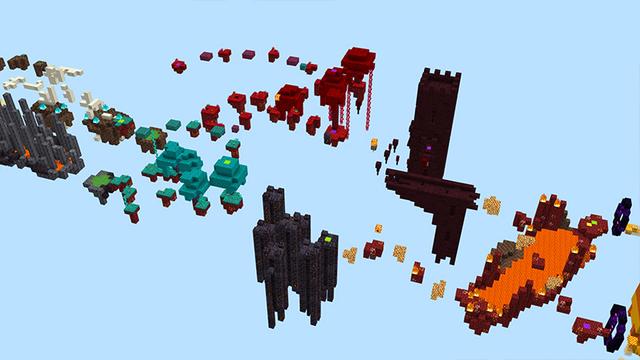 Screenshot of the Minecraft Bedrock Marketplace product Duo Parkour created by Chillcraft.