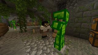 Screenshot of the Minecraft Bedrock Marketplace product Emerald Tools created by Chillcraft.