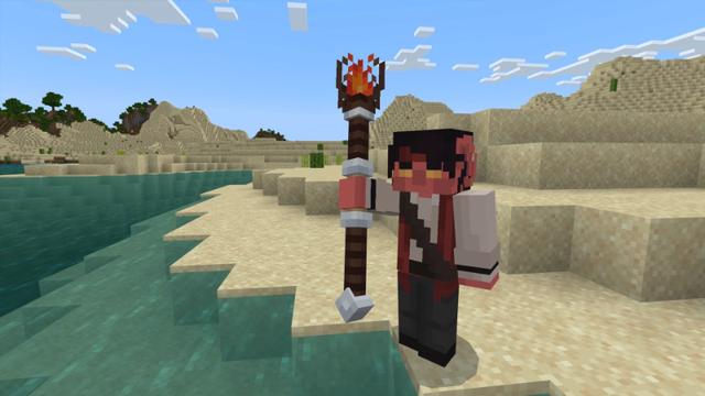 Screenshot of the Minecraft Bedrock Marketplace product Epic Wands created by Chillcraft.