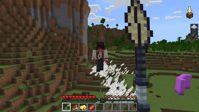 Screenshot of the Minecraft Bedrock Marketplace product Epic Wands created by Chillcraft.