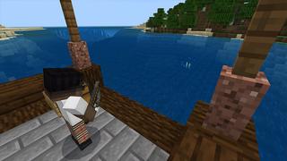 Screenshot of the Minecraft Bedrock Marketplace product Fishing Gives OP Loot created by Chillcraft.