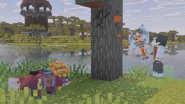 Screenshot of the Minecraft Bedrock Marketplace product Fox Expansion created by Chillcraft.