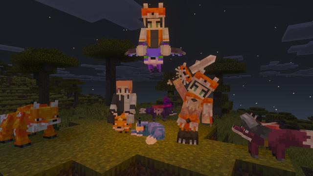 Screenshot of the Minecraft Bedrock Marketplace product Fox Expansion created by Chillcraft.