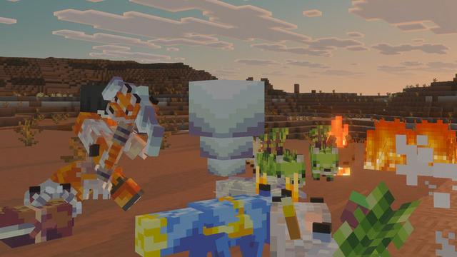 Screenshot of the Minecraft Bedrock Marketplace product Fox Expansion created by Chillcraft.