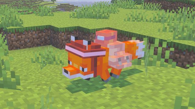 Screenshot of the Minecraft Bedrock Marketplace product Fox Expansion created by Chillcraft.