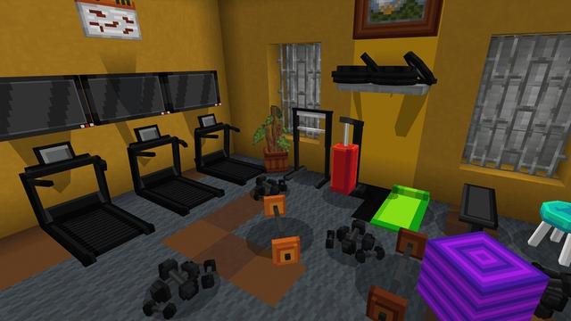 Screenshot of the Minecraft Bedrock Marketplace product Furniture 1200+ created by Chillcraft.