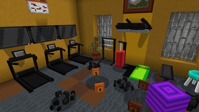 Screenshot of the Minecraft Bedrock Marketplace product Furniture 1200+ created by Chillcraft.