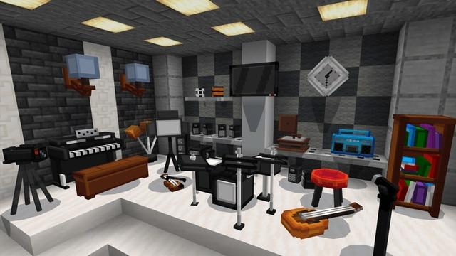 Screenshot of the Minecraft Bedrock Marketplace product Furniture 1200+ created by Chillcraft.
