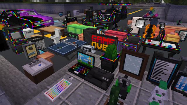 Screenshot of the Minecraft Bedrock Marketplace product Gamer City created by Chillcraft.
