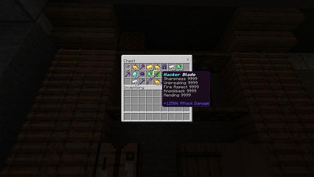 Screenshot of the Minecraft Bedrock Marketplace product Hacker Base created by Chillcraft.