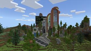 Screenshot of the Minecraft Bedrock Marketplace product Hacker Bunker created by Chillcraft.