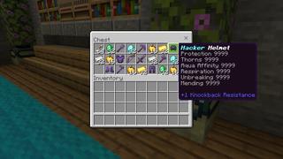 Screenshot of the Minecraft Bedrock Marketplace product Hacker Bunker created by Chillcraft.