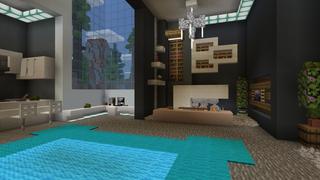 Screenshot of the Minecraft Bedrock Marketplace product Hacker Bunker created by Chillcraft.