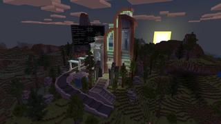 Screenshot of the Minecraft Bedrock Marketplace product Hacker Bunker created by Chillcraft.