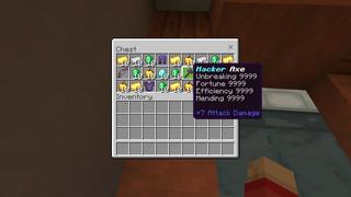 Screenshot of the Minecraft Bedrock Marketplace product Hacker Island created by Chillcraft.