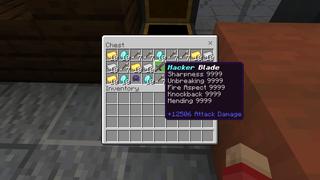 Screenshot of the Minecraft Bedrock Marketplace product Hacker Island created by Chillcraft.