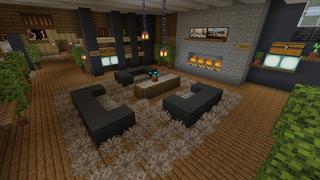 Screenshot of the Minecraft Bedrock Marketplace product Hacker Mansion created by Chillcraft.