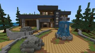 Screenshot of the Minecraft Bedrock Marketplace product Hacker Mansion created by Chillcraft.