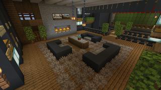 Screenshot of the Minecraft Bedrock Marketplace product Hacker Mansion created by Chillcraft.