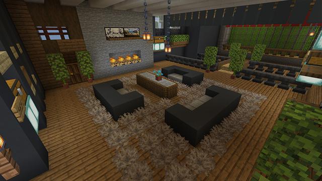 Screenshot of the Minecraft Bedrock Marketplace product Hacker Mansion created by Chillcraft.