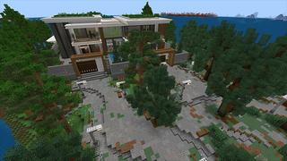 Screenshot of the Minecraft Bedrock Marketplace product Hacker Secret Base created by Chillcraft.