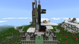 Screenshot of the Minecraft Bedrock Marketplace product Hacker Tower created by Chillcraft.