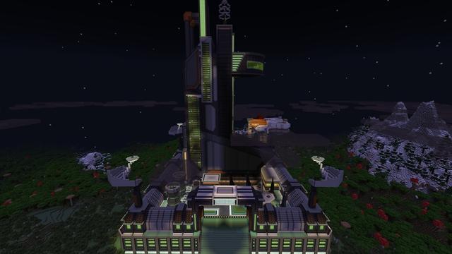 Screenshot of the Minecraft Bedrock Marketplace product Hacker Tower created by Chillcraft.