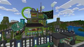 Screenshot of the Minecraft Bedrock Marketplace product Hacker Weapons created by Chillcraft.