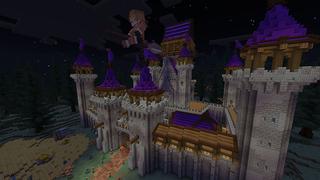 Screenshot of the Minecraft Bedrock Marketplace product Halloween Castle created by Chillcraft.