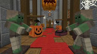 Screenshot of the Minecraft Bedrock Marketplace product Halloween Castle created by Chillcraft.