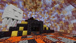 Screenshot of the Minecraft Bedrock Marketplace product Holiday Skyblock created by Chillcraft.