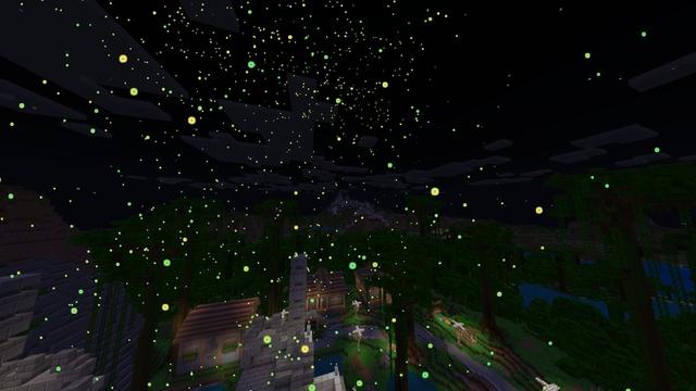 Screenshot of the Minecraft Bedrock Marketplace product It Rains XP created by Chillcraft.