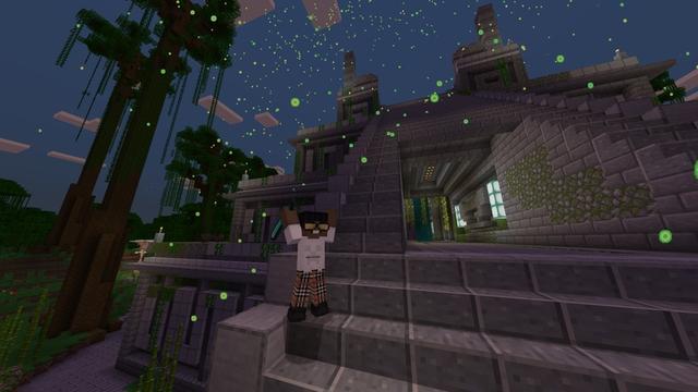 Screenshot of the Minecraft Bedrock Marketplace product It Rains XP created by Chillcraft.
