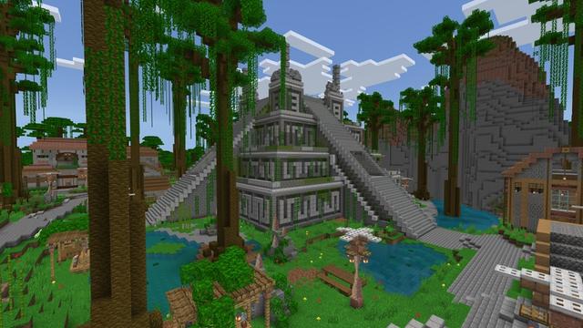 Screenshot of the Minecraft Bedrock Marketplace product It Rains XP created by Chillcraft.