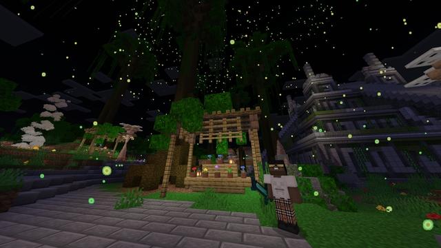 Screenshot of the Minecraft Bedrock Marketplace product It Rains XP created by Chillcraft.