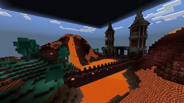 Screenshot of the Minecraft Bedrock Marketplace product Layer Survival created by Chillcraft.