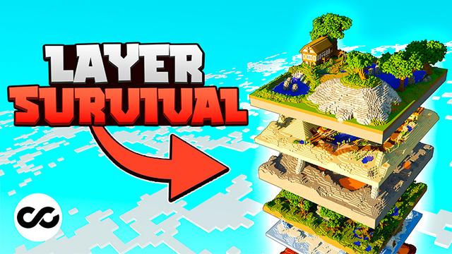 Thumbnail of the Minecraft Bedrock Marketplace product Layer Survival created by Chillcraft.