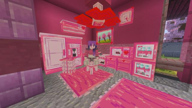 Screenshot of the Minecraft Bedrock Marketplace product Lovely Furniture created by Chillcraft.