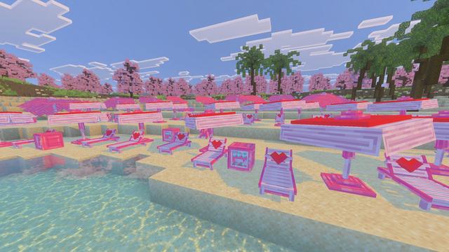 Screenshot of the Minecraft Bedrock Marketplace product Lovely Furniture created by Chillcraft.