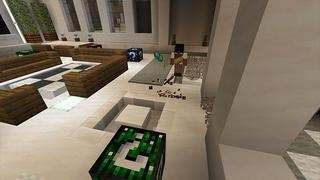 Screenshot of the Minecraft Bedrock Marketplace product Lucky Block Hacker created by Chillcraft.