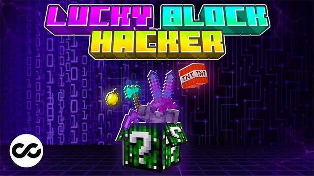 Thumbnail of the Minecraft Bedrock Marketplace product Lucky Block Hacker created by Chillcraft.