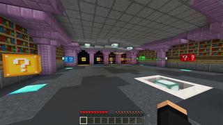 Screenshot of the Minecraft Bedrock Marketplace product Lucky Block Race created by Chillcraft.