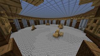 Screenshot of the Minecraft Bedrock Marketplace product Lucky Block Race created by Chillcraft.