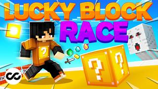 Thumbnail of the Minecraft Bedrock Marketplace product Lucky Block Race created by Chillcraft.