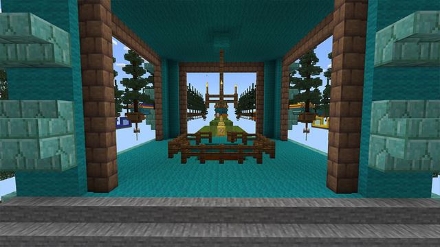 Screenshot of the Minecraft Bedrock Marketplace product Lucky Block Speedrun created by Chillcraft.