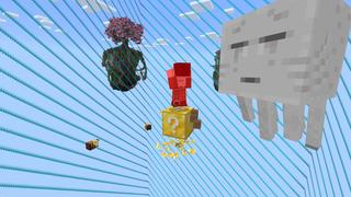 Screenshot of the Minecraft Bedrock Marketplace product Lucky Captive Oneblock created by Chillcraft.