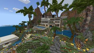 Screenshot of the Minecraft Bedrock Marketplace product Lucky Island created by Chillcraft.