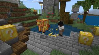 Screenshot of the Minecraft Bedrock Marketplace product Lucky Island created by Chillcraft.